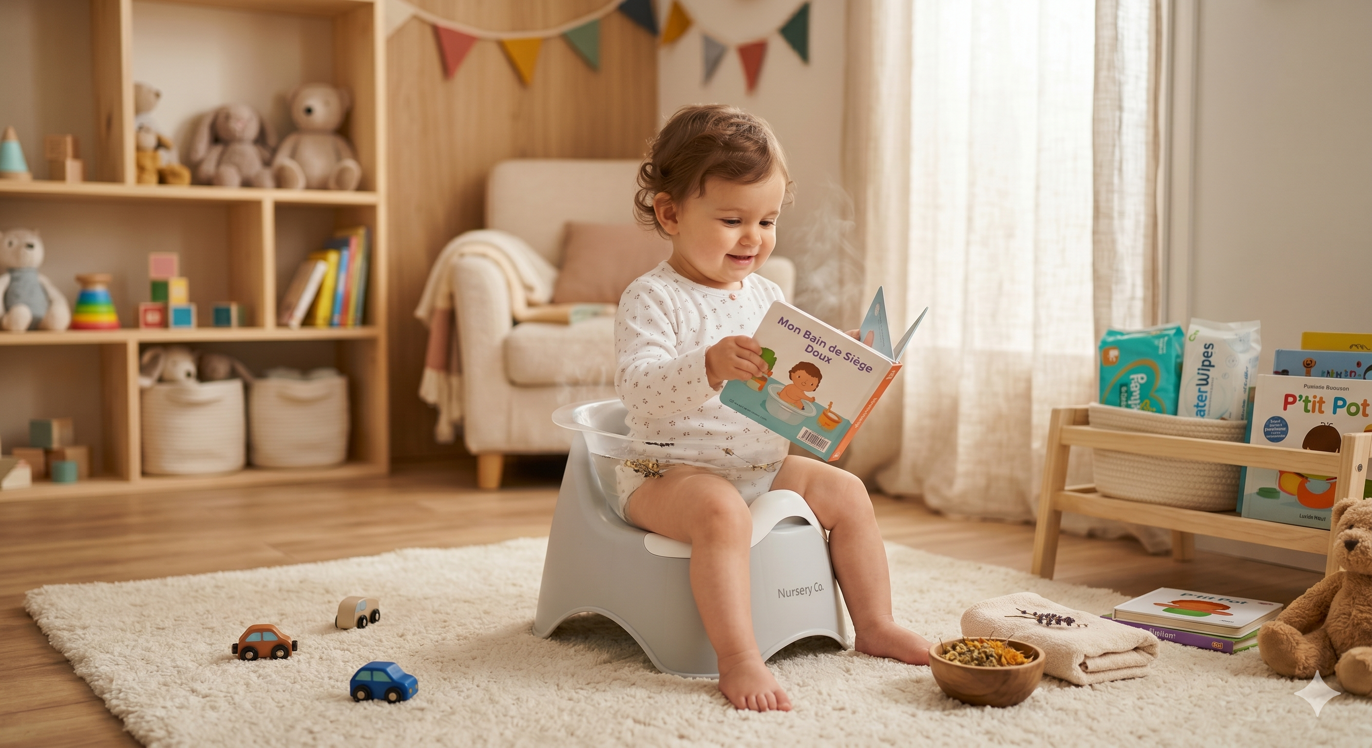 Comment faire un bain de siege avec un pot bebe ?