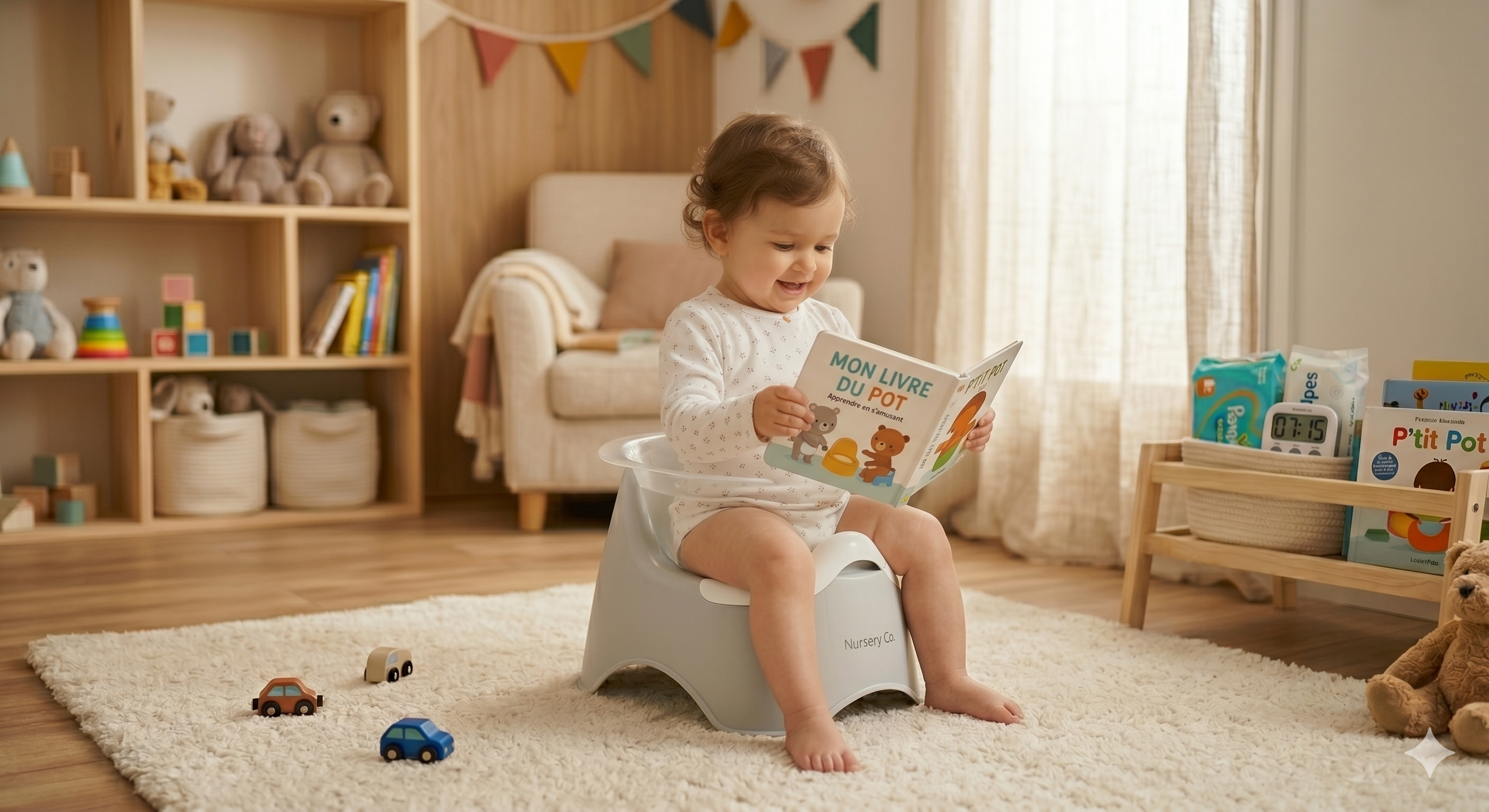 Comment apprendre a bebe a aller au pot ?