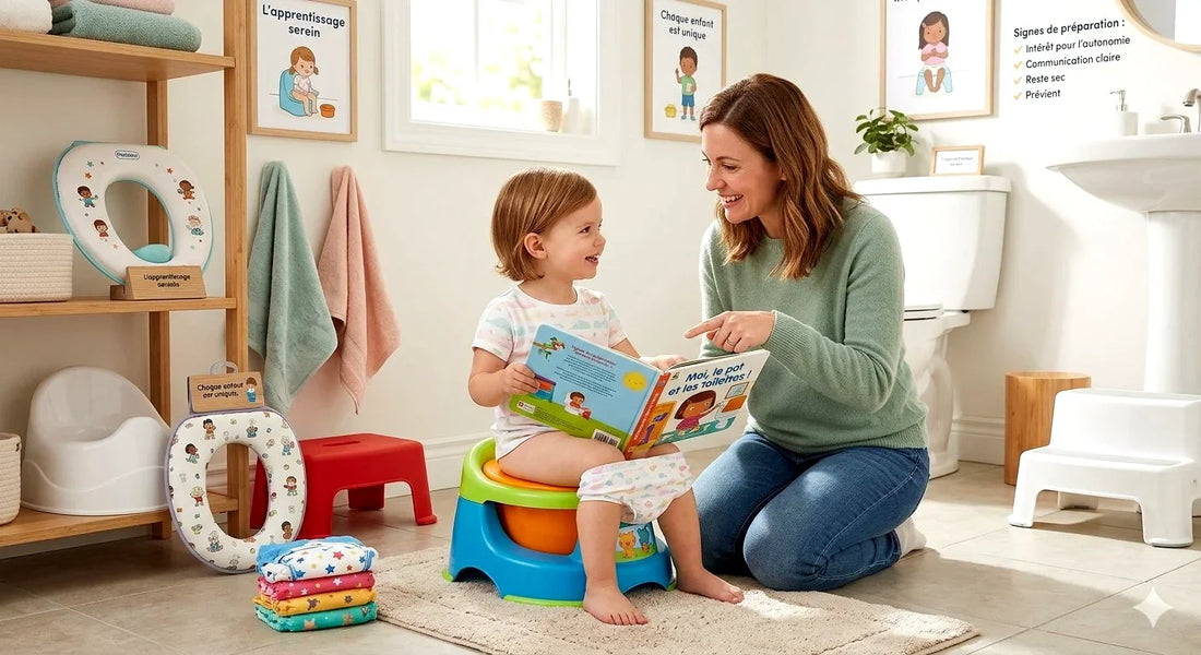 Quand commencer le pot bébé ?