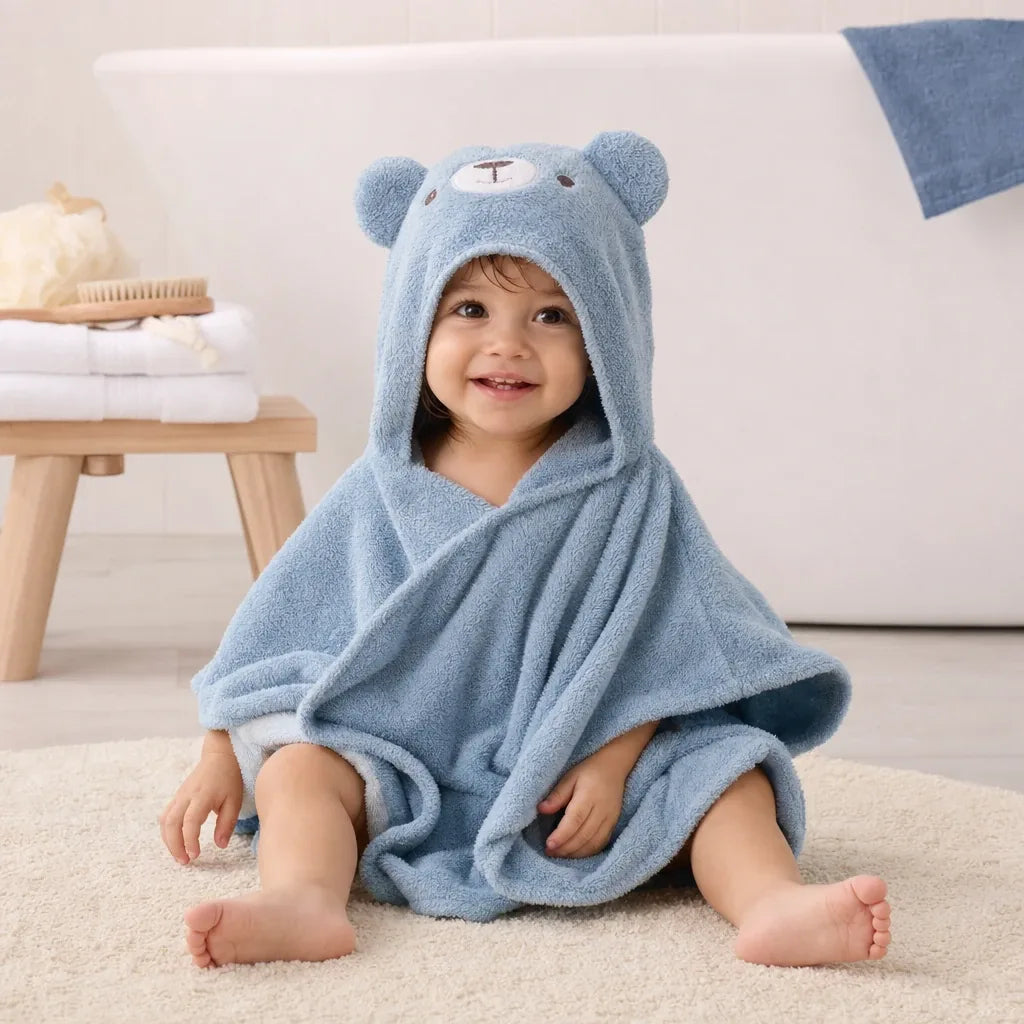 Peignoir Poncho Bebe