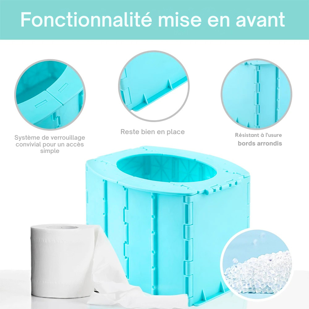 Siège De Toilette Pliable