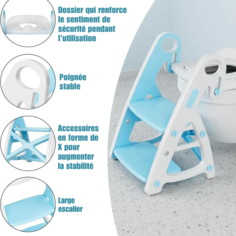 Réducteur de Toilette avec Marche