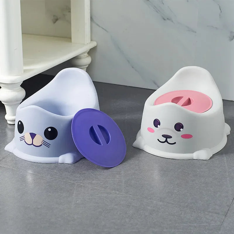 Petit Pot Bébé Toilette Avec Tête D'Ours