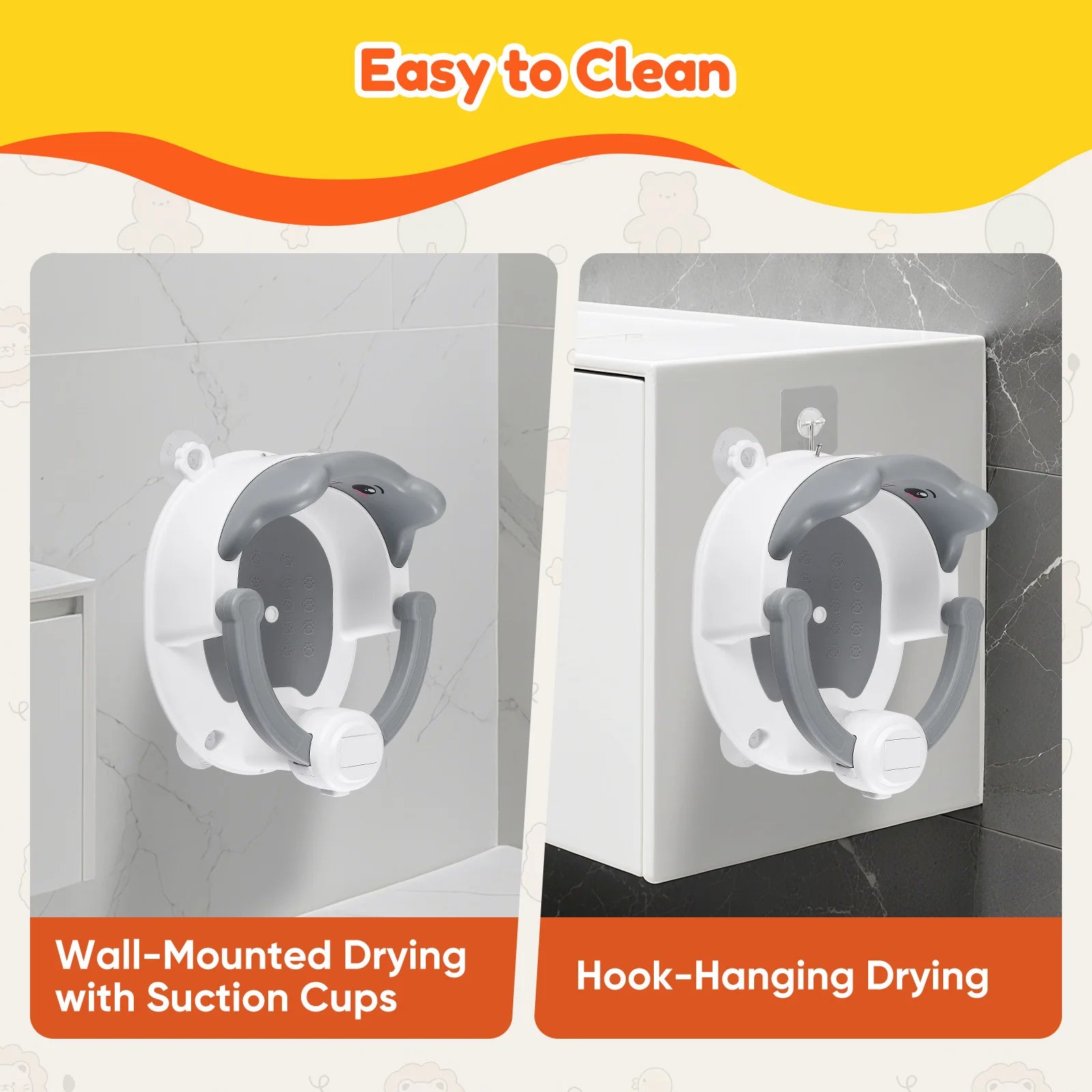 Siège de Bain Bébé Antidérapant