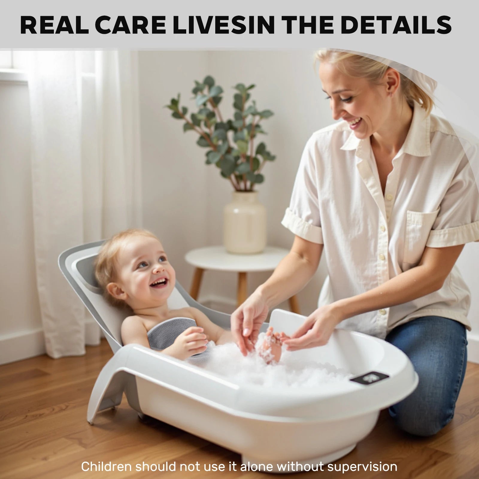 Siège de Bain Bébé Évolutif