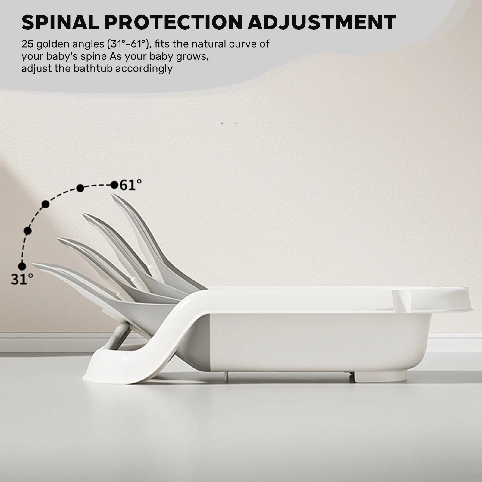 Siège de Bain Bébé Évolutif