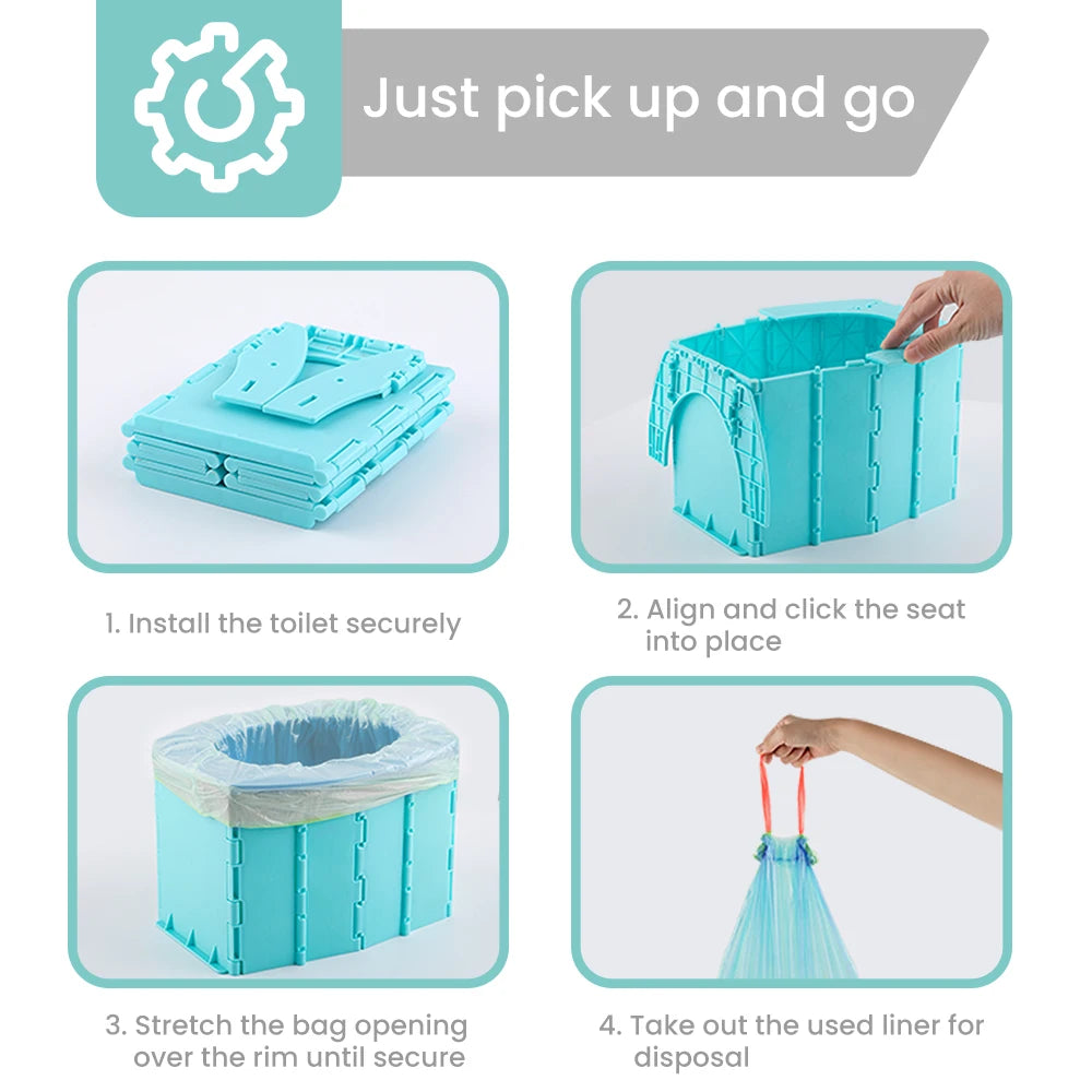 Siège De Toilette Pliable