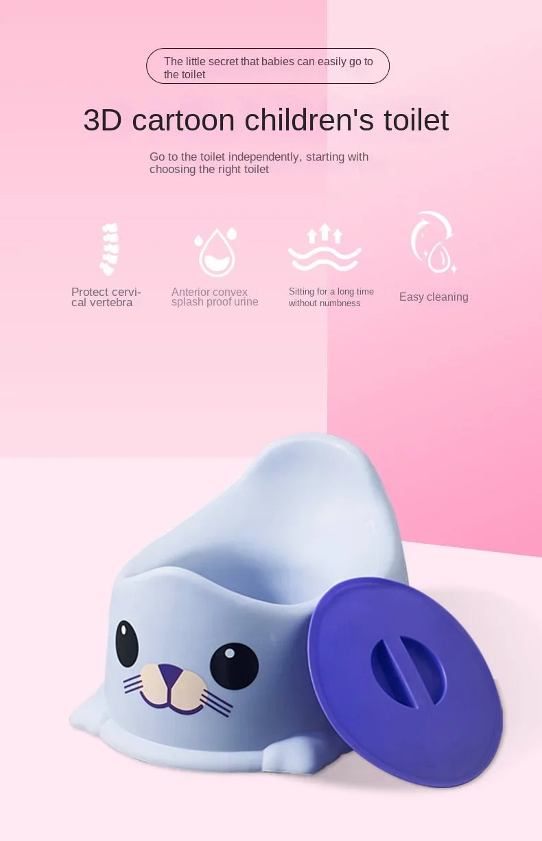 Petit Pot Bébé Toilette Avec Tête D'Ours