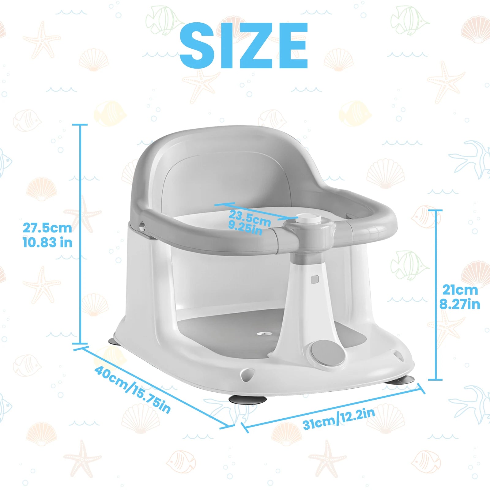Siege de Bain Bebe Reglable