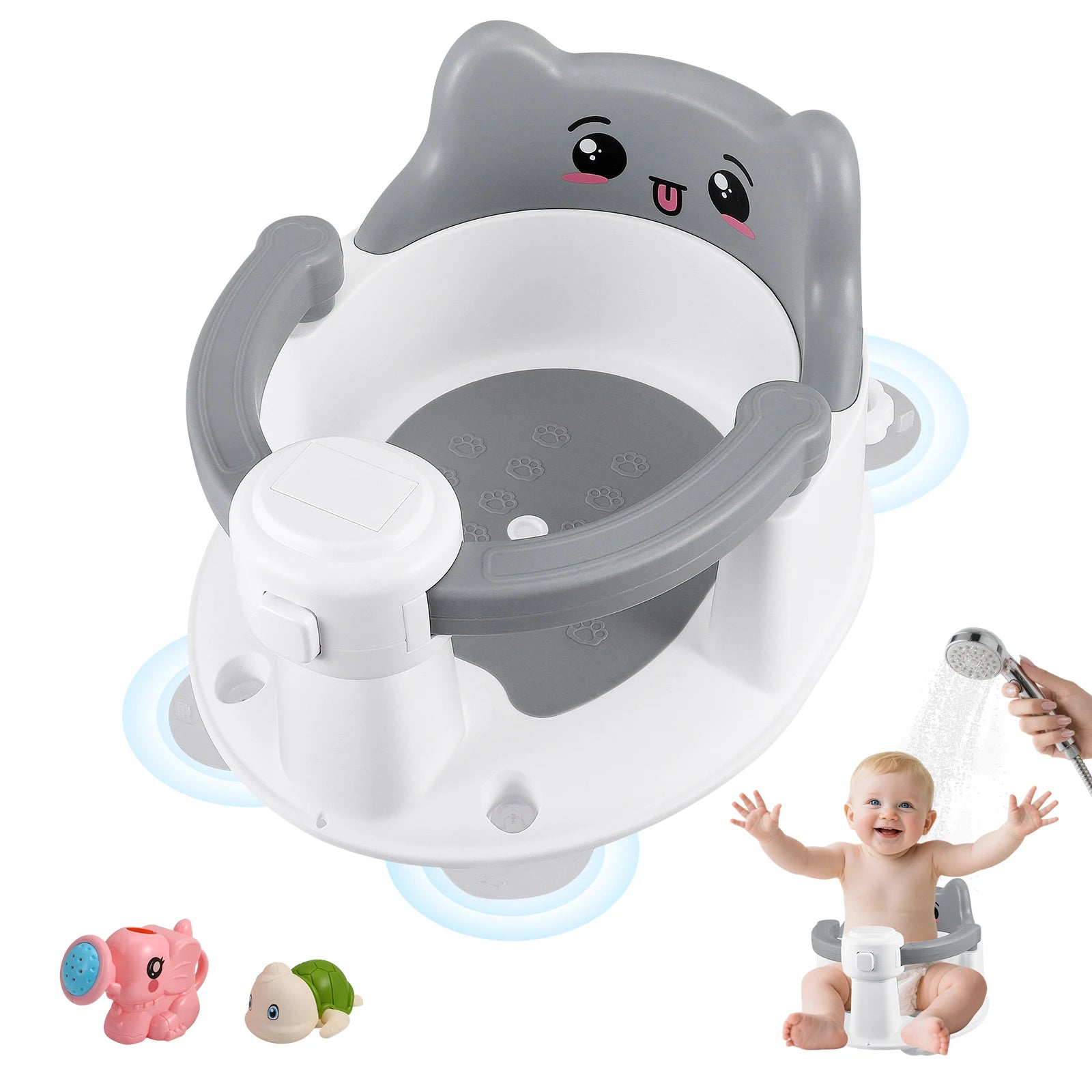 Siège de Bain Bébé Antidérapant