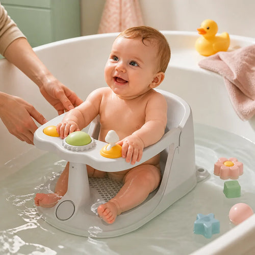 bebe-glisse-dans-siege-de-bain