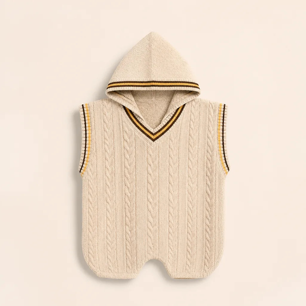 Blouson Sans Manche Bébé Type Poncho