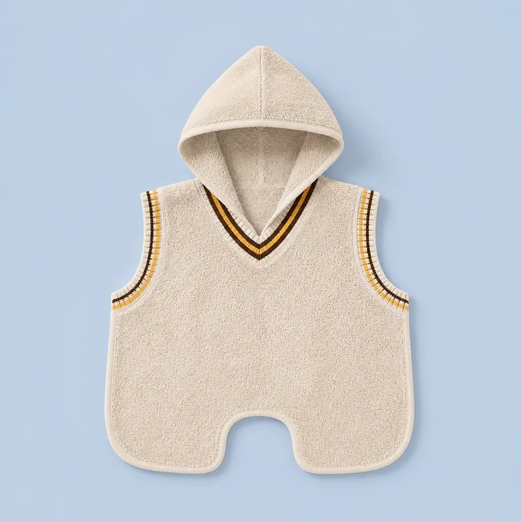 Blouson Sans Manche Bébé Type Poncho