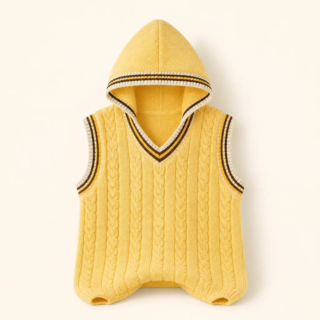 Blouson Sans Manche Bébé Type Poncho
