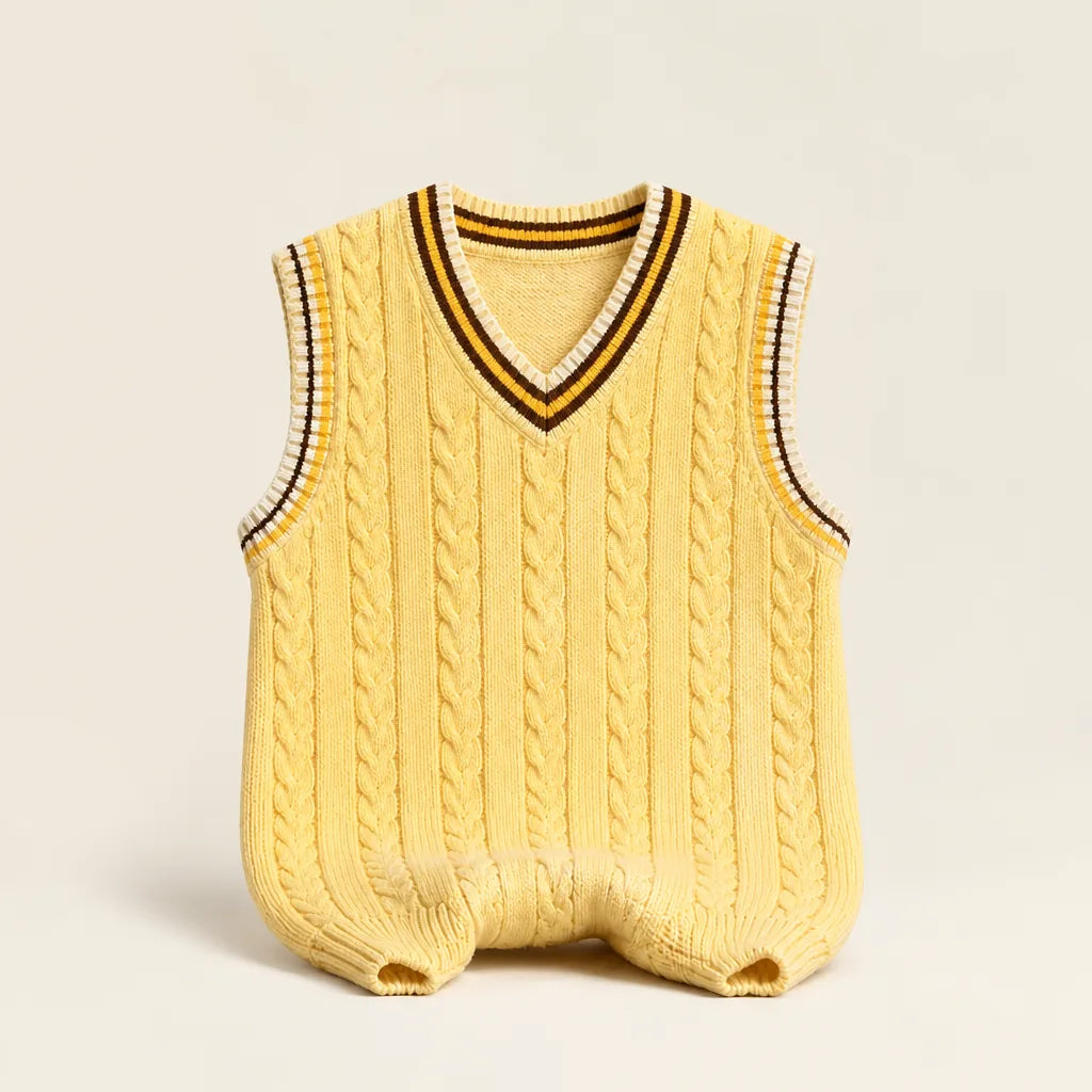 Blouson Sans Manche Bébé Type Poncho