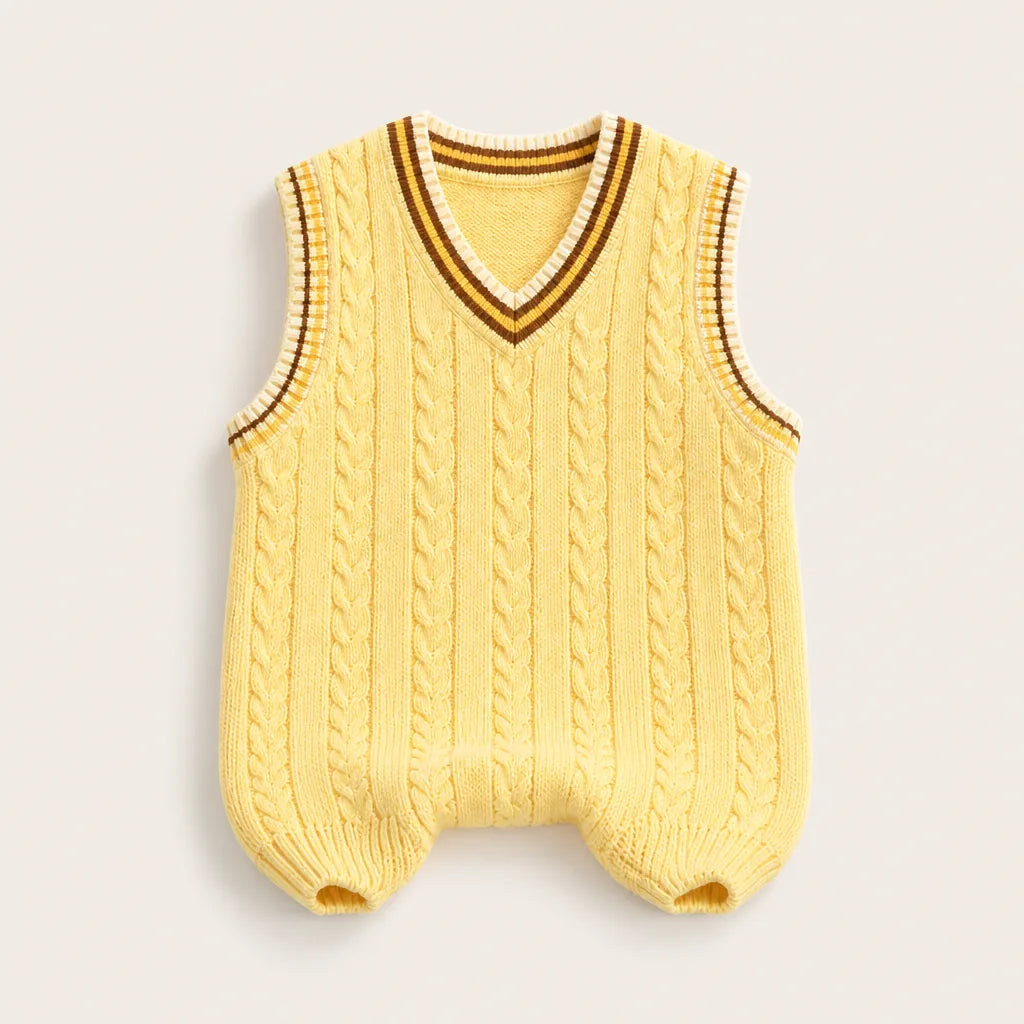 Blouson Sans Manche Bébé Type Poncho