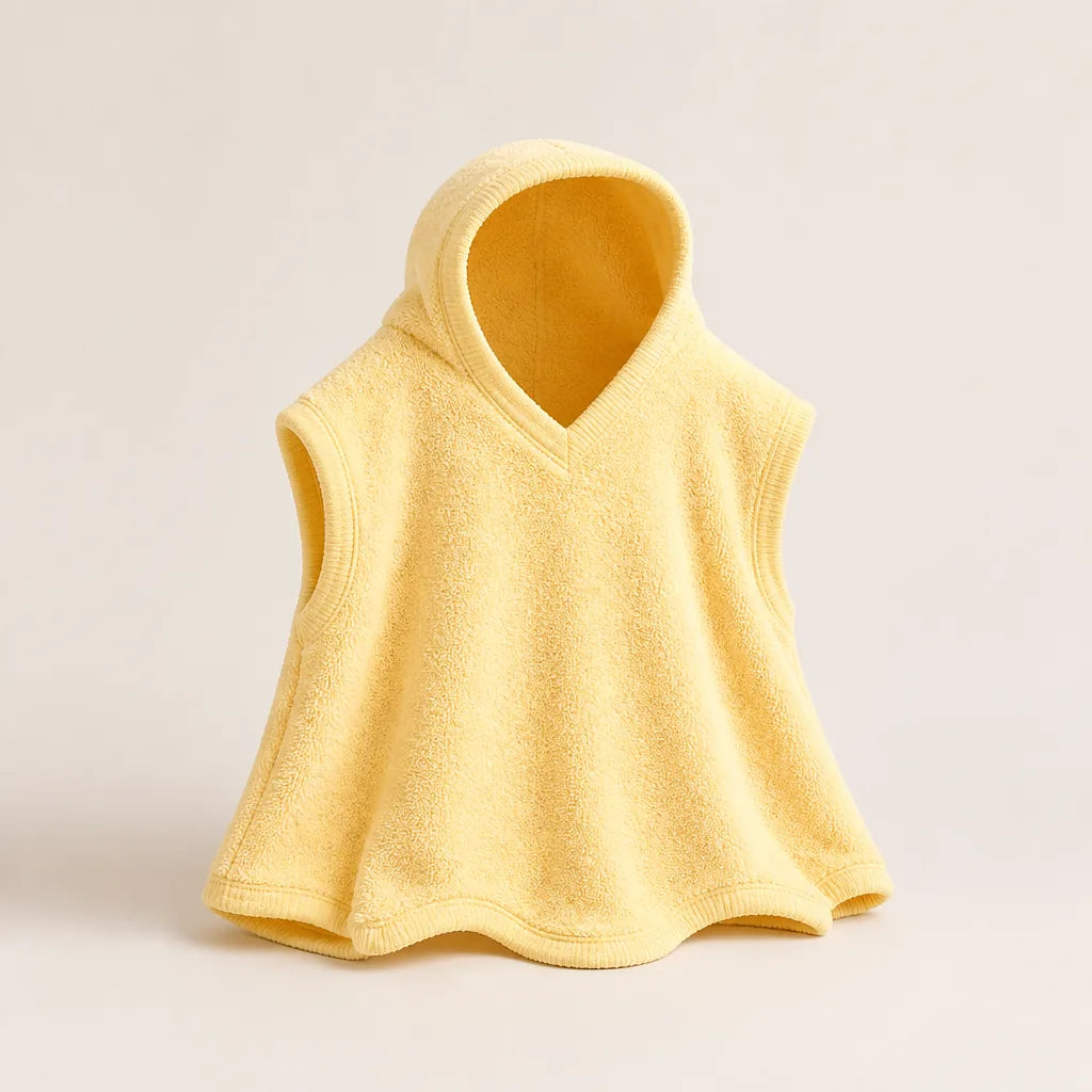 Blouson Sans Manche Bébé Type Poncho