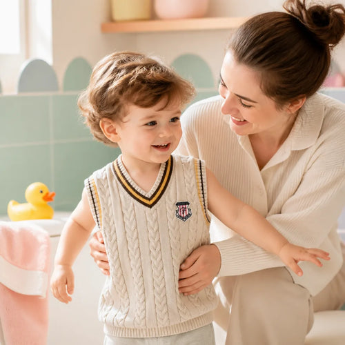 blouson-sans-manche-bebe-type-poncho