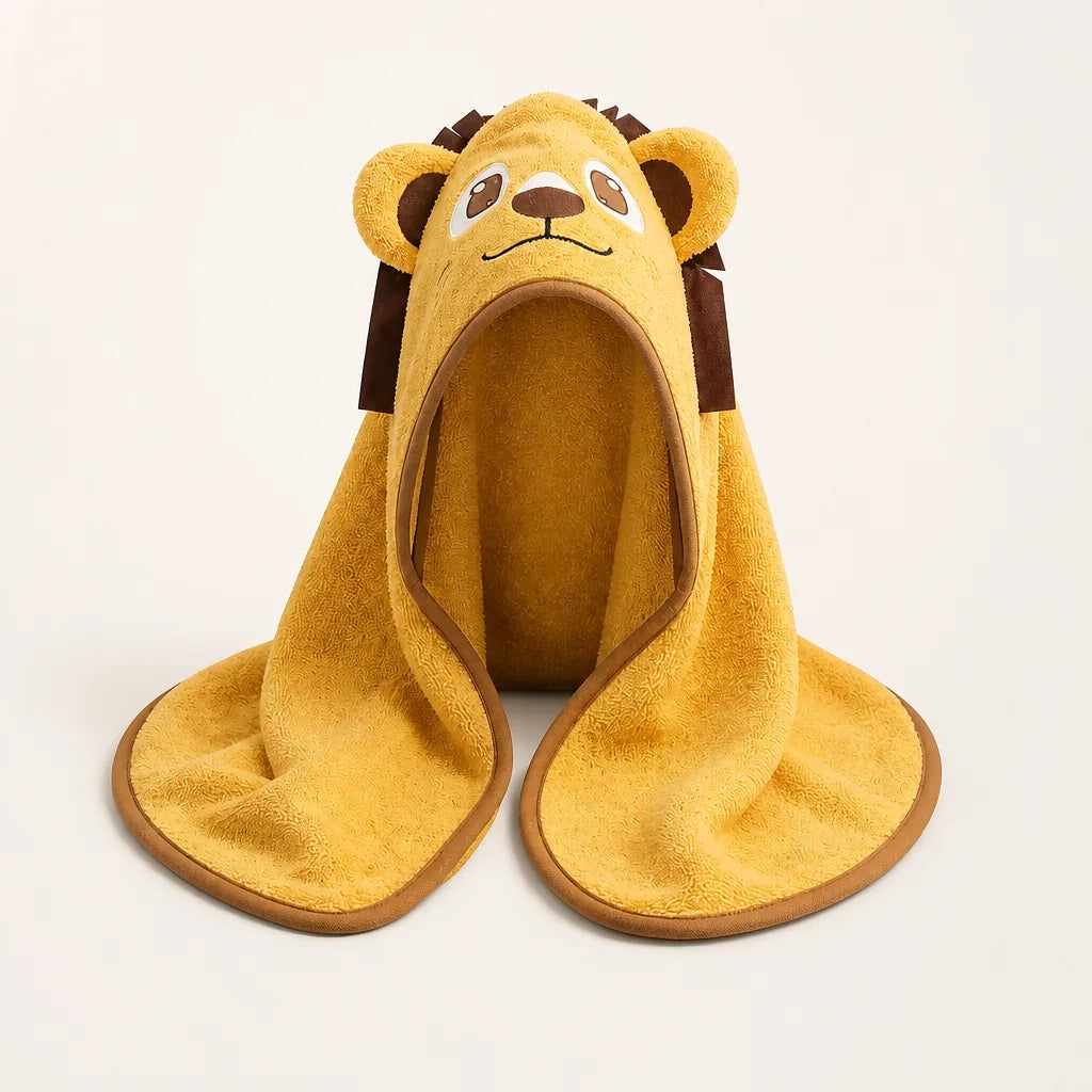 Cape De Bain Avec Capuche Simba Bébé