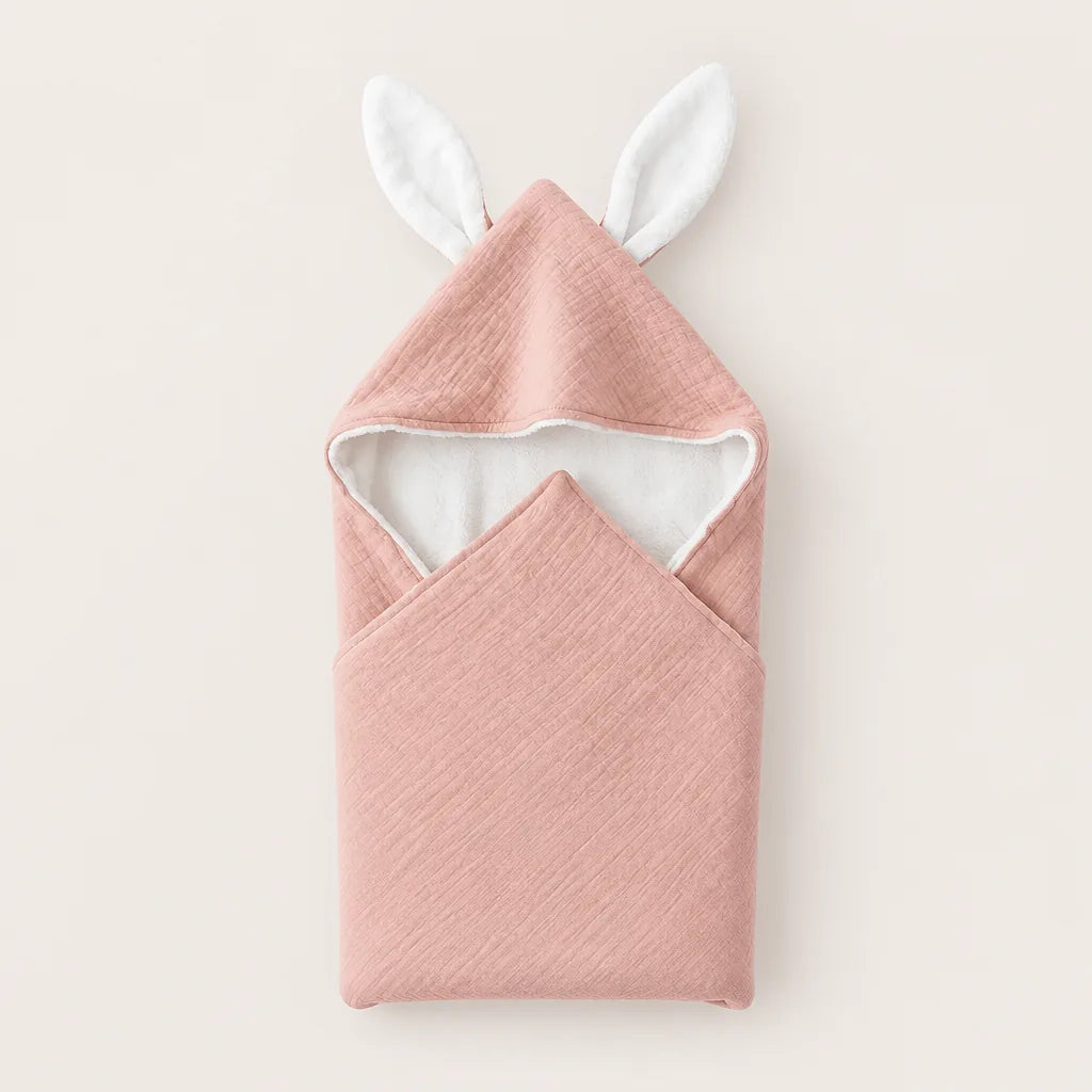 Cape De Bain Bébé Avec Oreilles