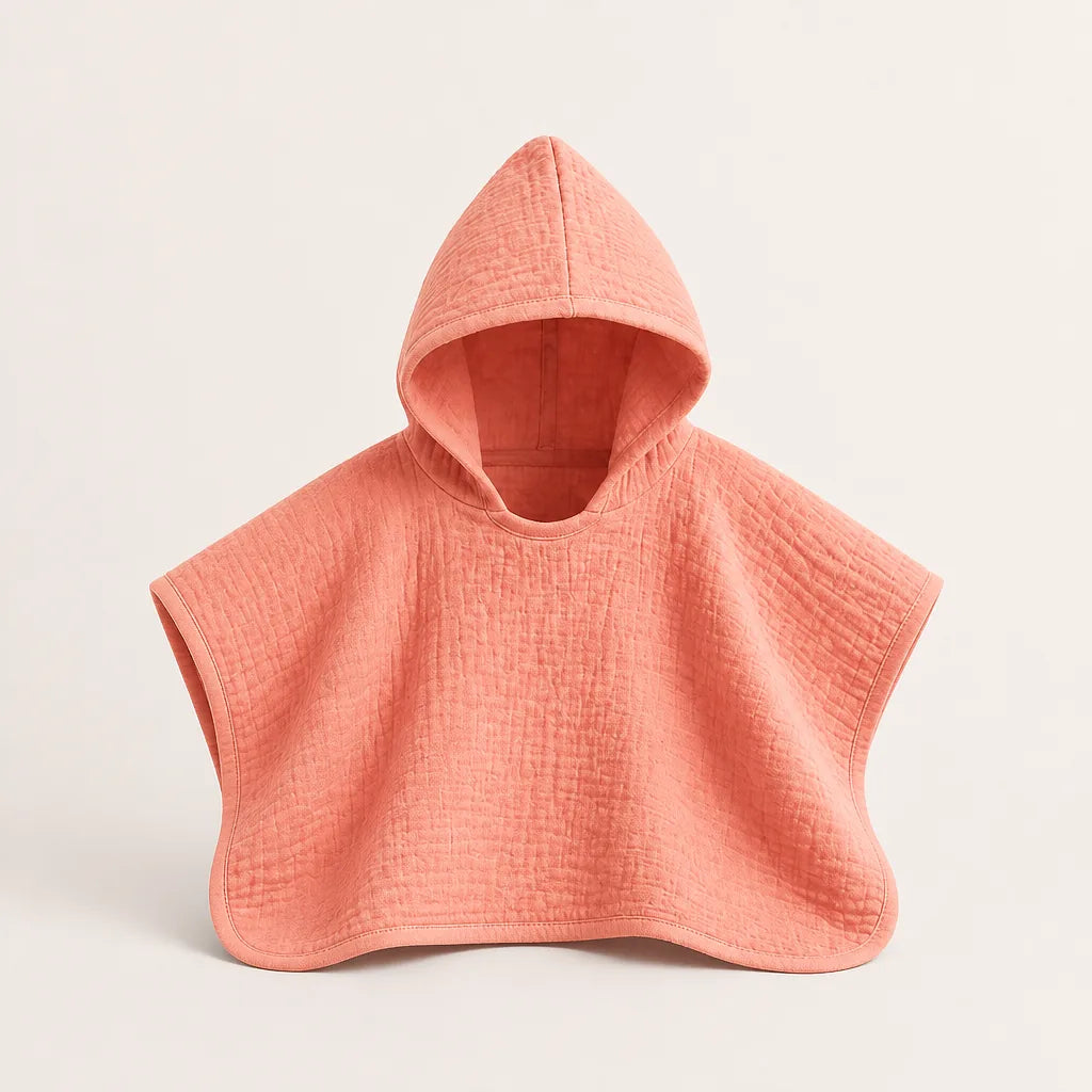 Cape De Bain Bébé Brodé Prénom