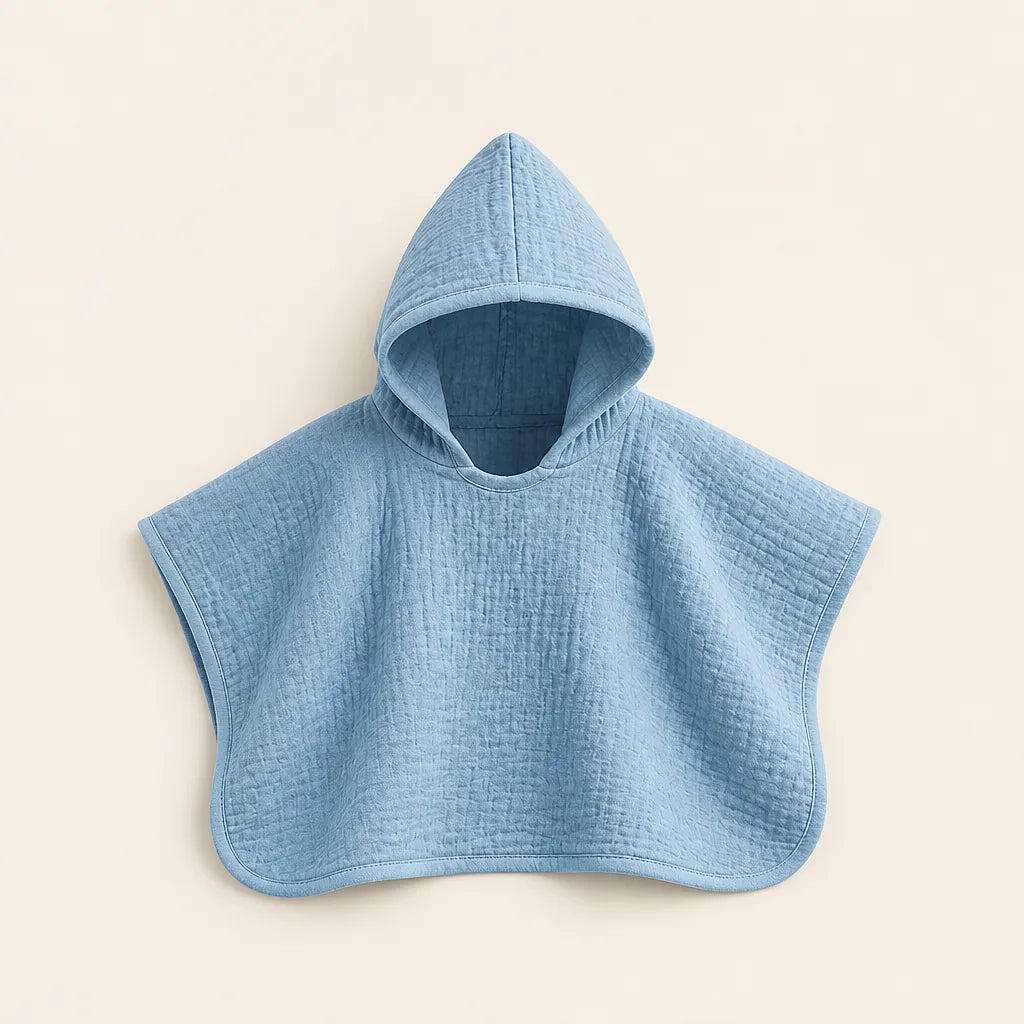 Cape De Bain Bébé Brodé Prénom