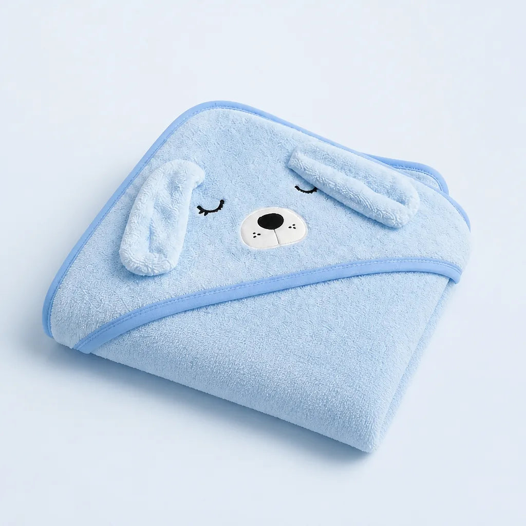 Cape De Bain Bébé Garcon Animaux