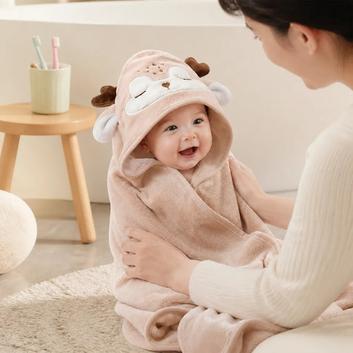 cape-de-bain-eponge-bebe