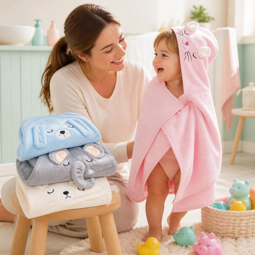 cape-poncho-bebe-fille-bio