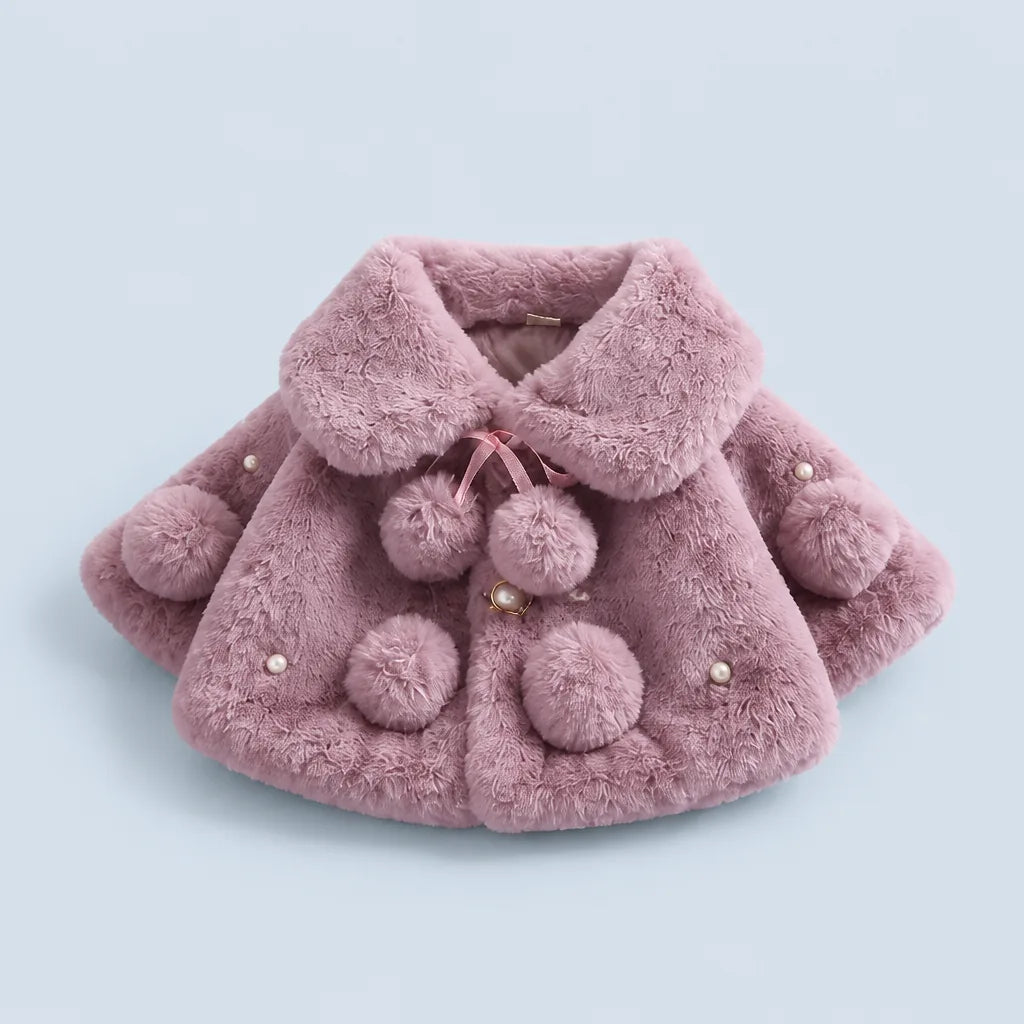 Cape Poncho Bébé Fille