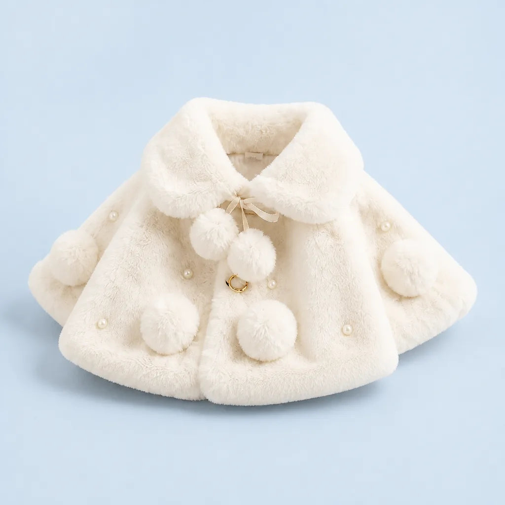 Cape Poncho Bébé Fille