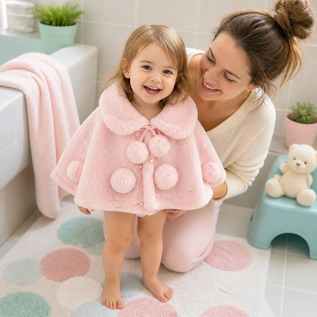 cape-poncho-bebe-fille