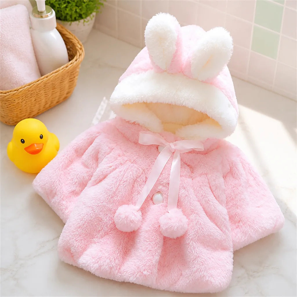 cape-poncho-laine-bebe-fille