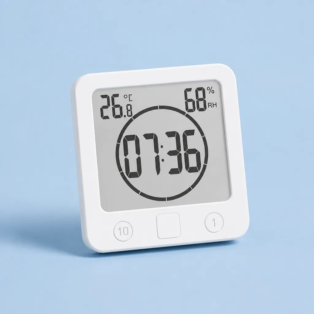 Horloge Thermometre Salle De Bain