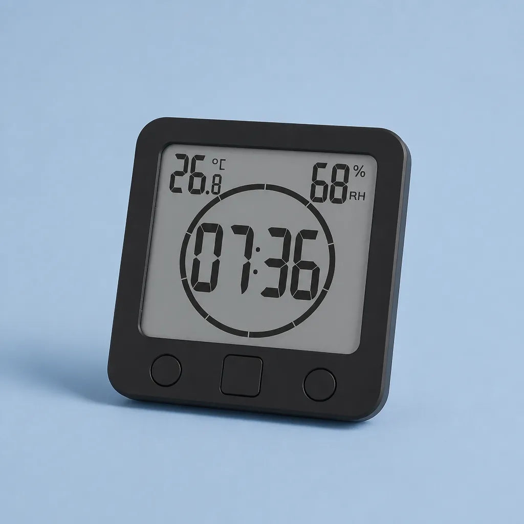 Horloge Thermometre Salle De Bain