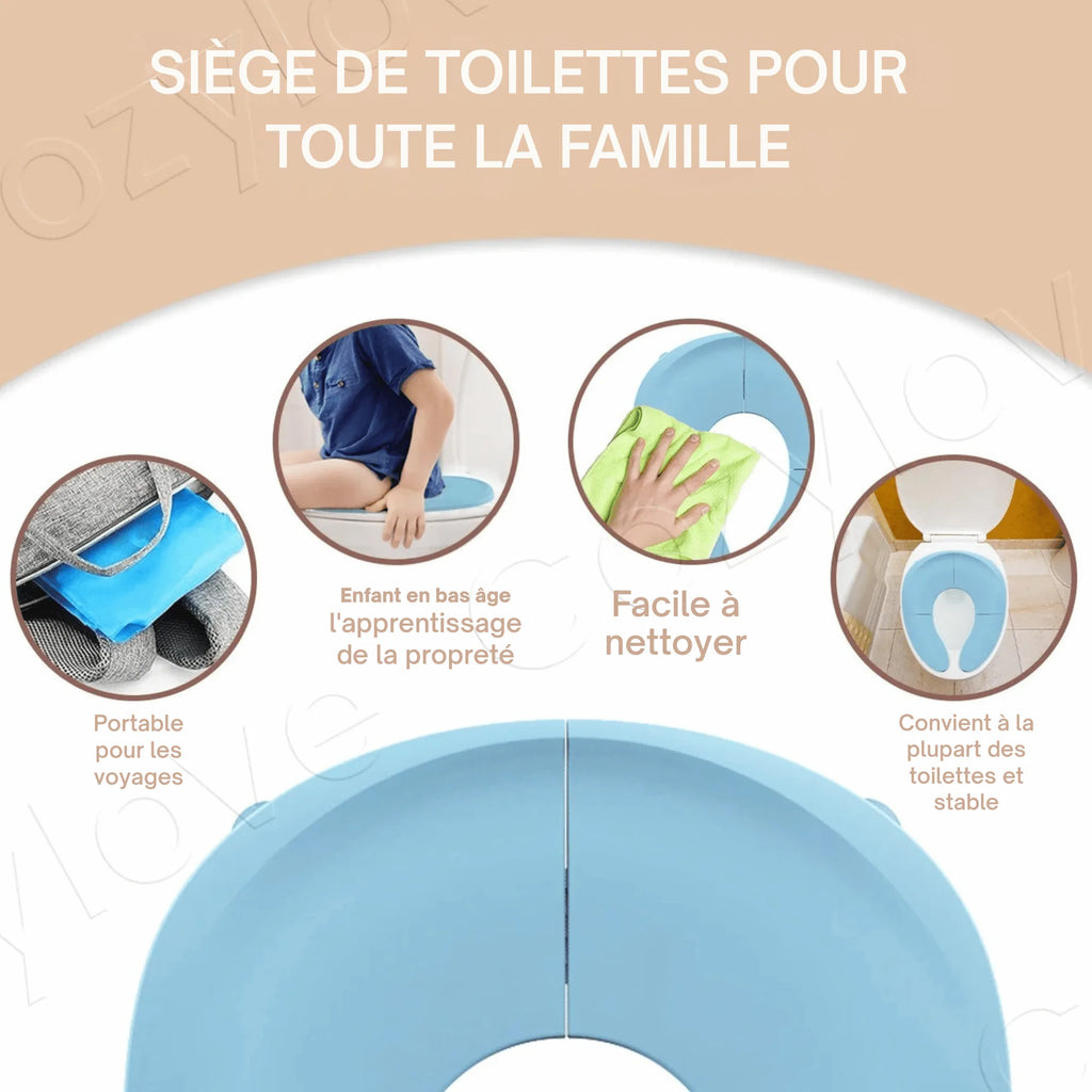 Réducteur De Toilette De Voyage Pliable