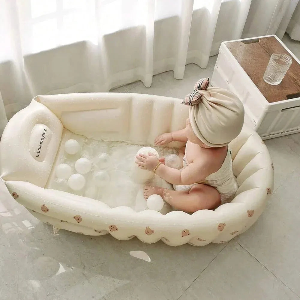 Siège De Bain Bébé Gonflable De Voyage