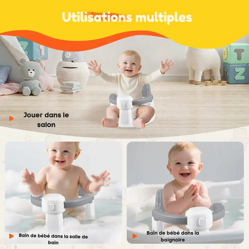 Siège De Bain Bébé Antidérapant