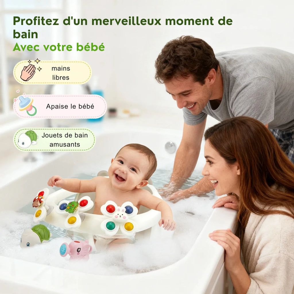 Siège De Bain Bébé Avec Jouets