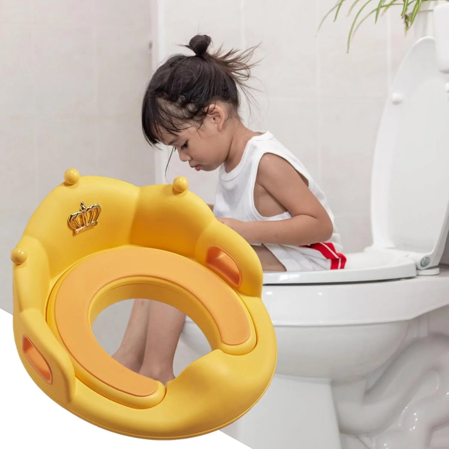 Siège De Toilette Avec Réducteur Intégré
