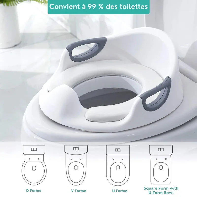Réducteur De Toilette Avec Poignées