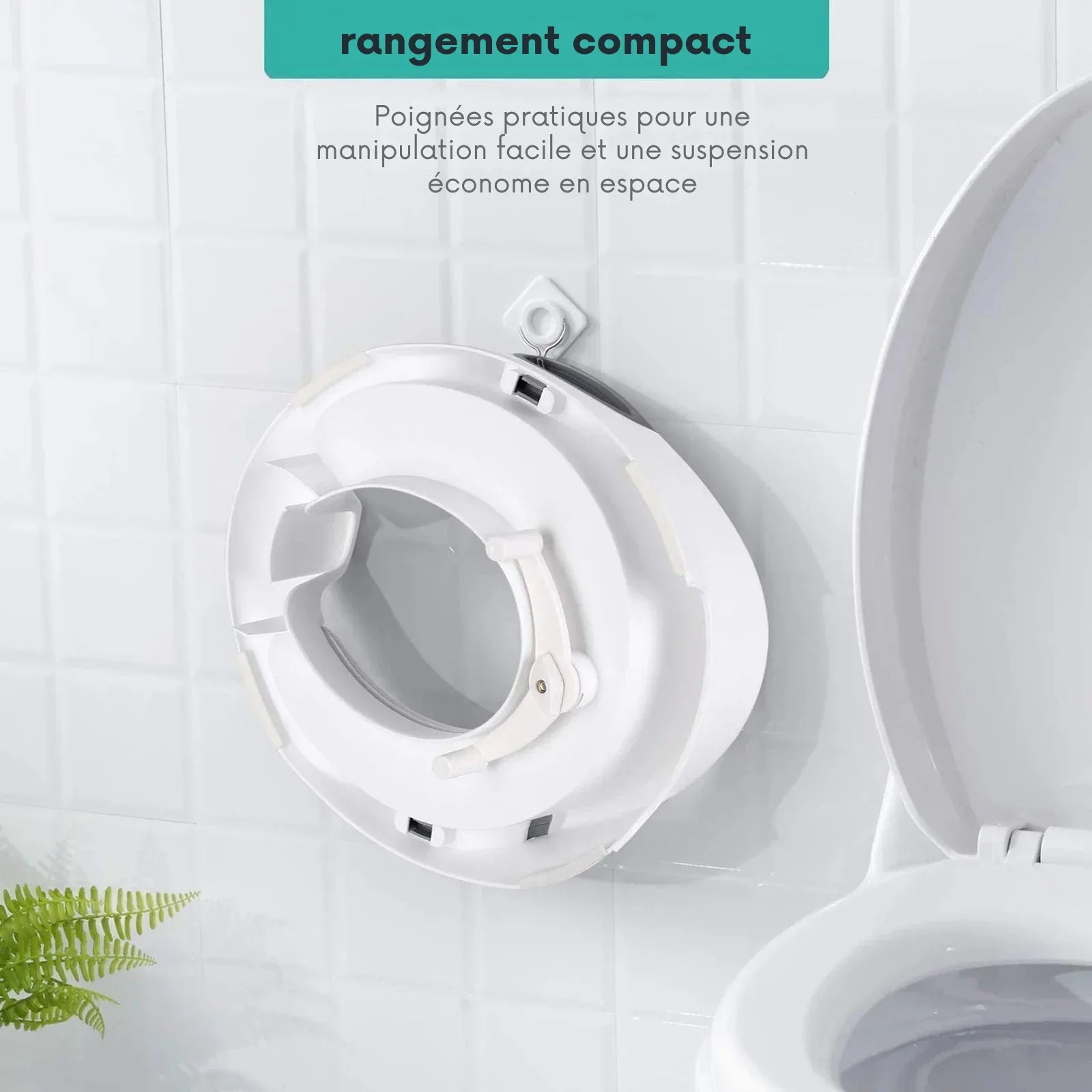 Réducteur De Toilette Avec Poignées