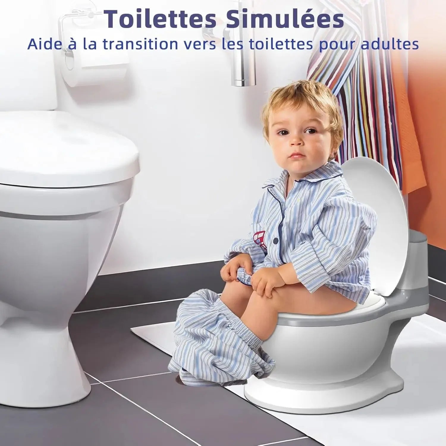 Pot Bébé Toilette Avec Chasse D'Eau