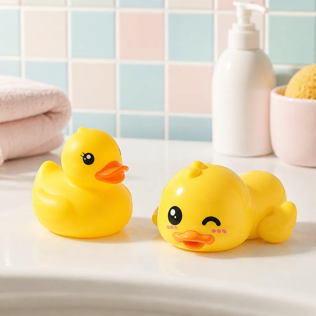jouet-de-bain-canard-poule-bebe