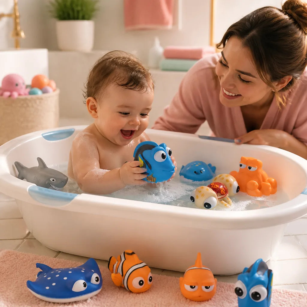 jouets-de-bain-bebes-animaux-poissons
