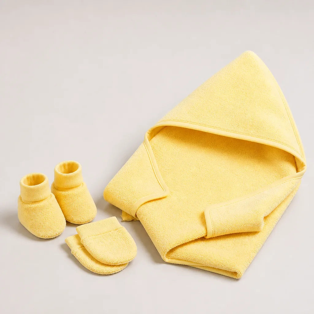 Lot Sortie De Bain Gant Bébé
