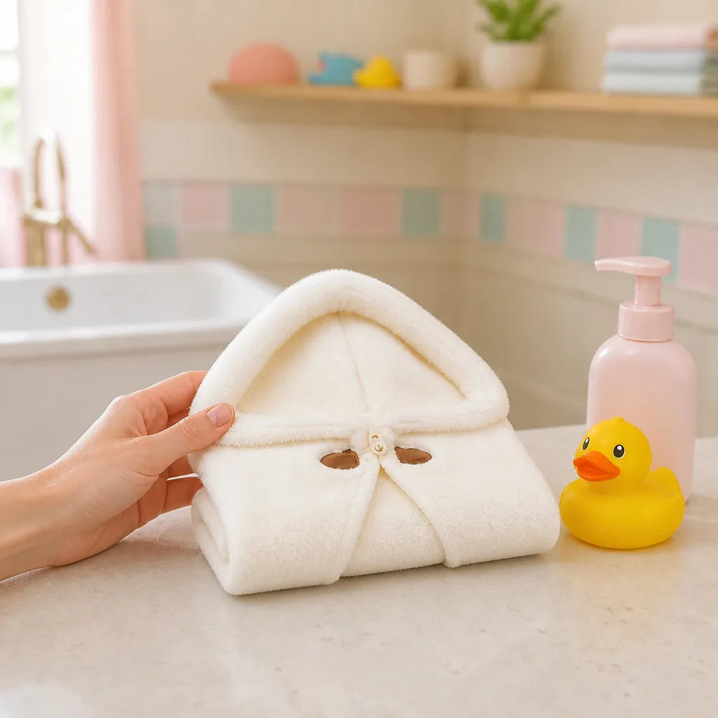 Poncho Moumoute Bebe