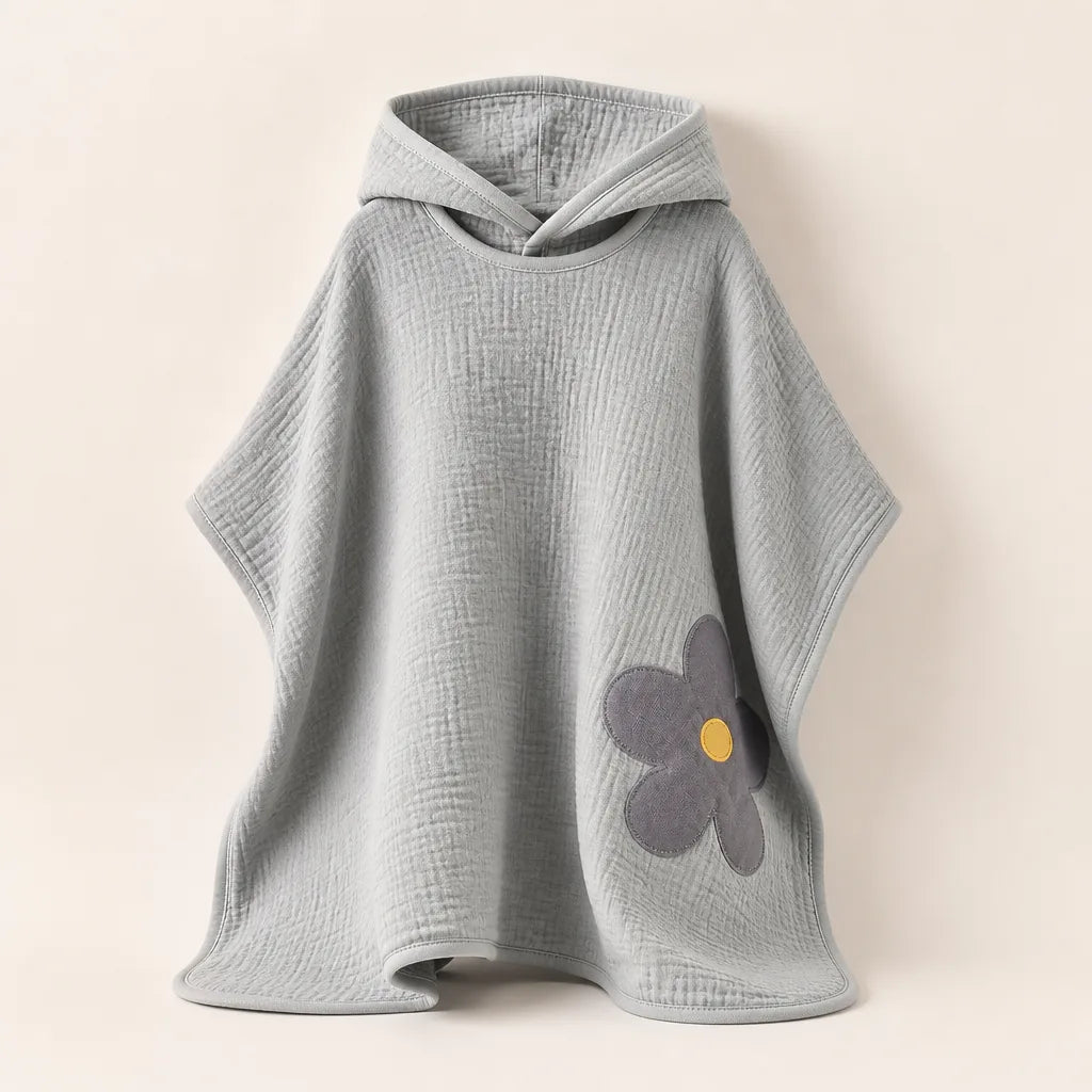Serviette Plage Poncho Bebe