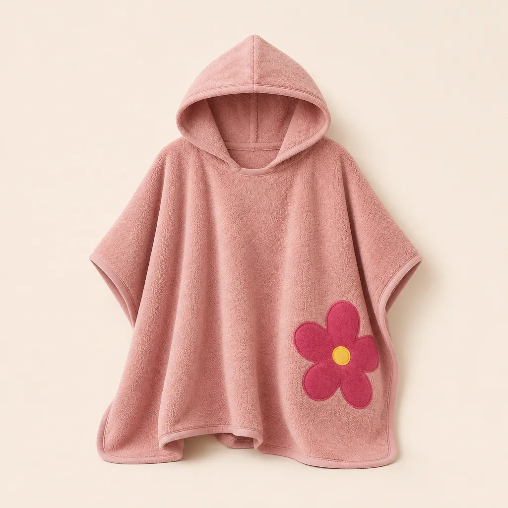 Serviette Plage Poncho Bebe
