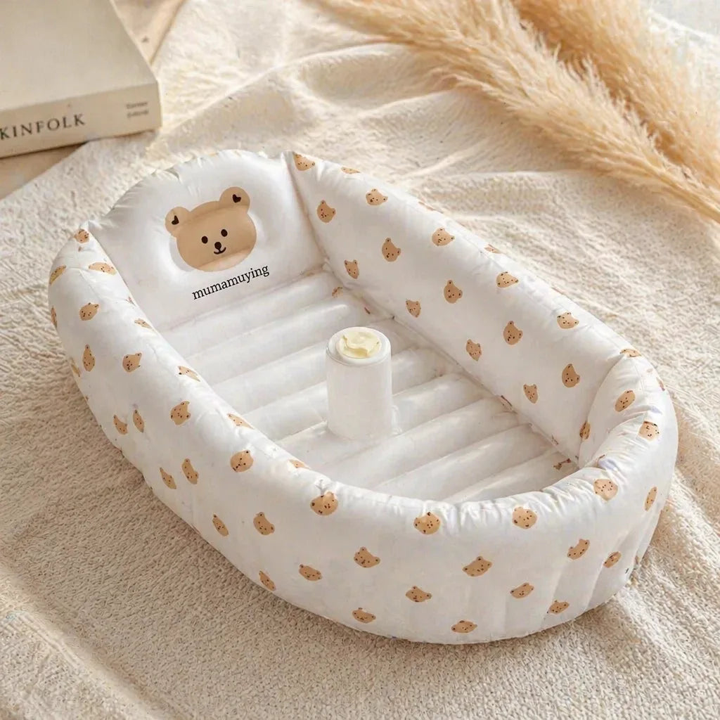 Siège De Bain Bébé Gonflable De Voyage